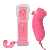 Motion Plus Remote + pour Nunchuk Controller Gamepad pour Wii Wireless Controller