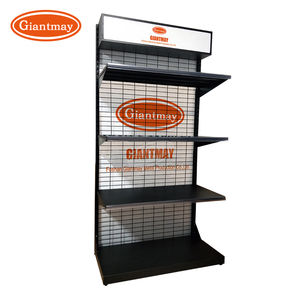 Rete di intestazione di illuminazione personalizzata per durevole eco-friendly in metallo griglia Freestanding parete Display Stand <span class=keywords><strong>Tool</strong></span> Shop - Product Image 6