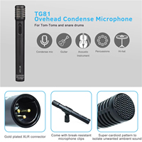 Ucuz fiyat tam Metal MI7-XLR profesyonel davul mikrofon kiti 7 parça davul seti kayıt percution mikrofon