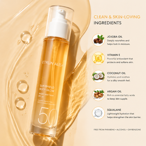 ETRUN ALISA Olio Solare Protettivo SPF50 per Corpo, Tonalizzante Bronzo, ad Ampio Spettro, Resistente al Sudore, per Esterni e Spiaggia, a Marchio Privato - Product Image 3