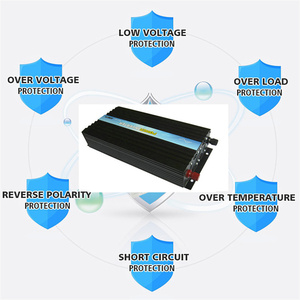 PASS POWER 1500W 3000W Single Phase Pure Sine Wave 12V/24V/48V 110V/220V AC 90% Efficiency Home Solar Off-Grid - Product Image 6
