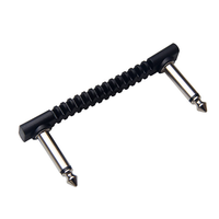 Cable de Alimentación de Audio DC 12V, Conector 5521 5525, Ángulo Recto en Forma de L, Cable de Cobre con Revestimiento de PVC para Uso en Europa