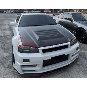 ชุดแต่งรอบคันสไตล์ GTR Nismo Z-tune วัสดุไฟเบอร์กลาส สำหรับ Nissan R34 <span class=keywords><strong>GTT</strong></span> ปี 1998-2002 - Product Image 4