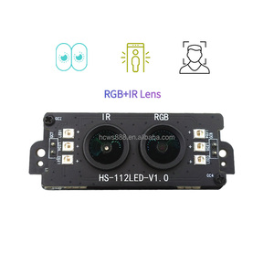 1080P Không Biến Dạng RGB + IR Ống Kính Kép Cùng Một Khung Đồng Bộ Hóa Ống Nhòm Liveness Phát Hiện USB Mô-đun Máy Ảnh - Product Image 1