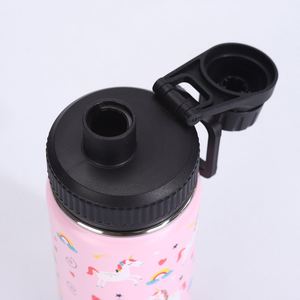 12Oz Stock BPA Free Portable Student Anti-Drop Cartoon Children's 304 Double-Layer Vacuum Space Water Cup Bottle - Product Image 5
