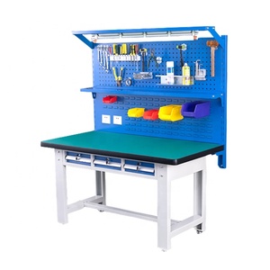 Table de travail portable <span class=keywords><strong>atelier</strong></span> en acier établi à roulettes - Product Image 2