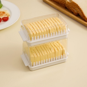 Boîtes de découpe et de rangement pour beurre, boîtes de découpe pour fromage, bacs de rangement pour aliments, accessoires de cuisine - Product Image 1