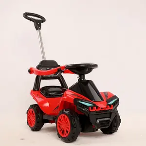 2023 новая модель для маленьких детей слайд автомобиля/клевая недорогая качели r/c гоночный автомобиль игрушки с push бар/4-колесный для езды на автомобиле с музыкой