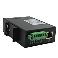 Servidor de Dispositivos Seriales Industriales, Convertidor RS485 RS232 a Ethernet RJ45, Gateway Modbus JQ-87NP, Totalmente Metálico