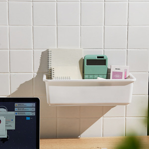 Contenitore portaoggetti rettangolare in plastica con apertura laterale, senza giunture, per cucina, bagno, camera da letto, armadio, scaffale portaoggetti semplice per frigorifero - Product Image 4