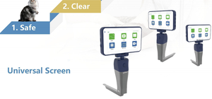 OSCAT Equipamentos veterinários baratos reutilizáveis hospital flexível fibra óptica Laringoscópio Hospital Vídeo Médico Laringoscópio Preço - Product Image 2