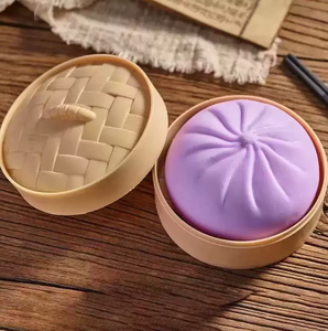 Giocattoli Promozionali Antistress, Morbidi Giocattoli da Spremere <span class=keywords><strong>per</strong></span> Bambini e Adulti, Squishy Arcobaleno Gigante a Forma di Raviolo Sensoriale - Product Image 1