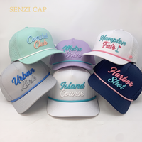 Casquette de course imperméable à séchage rapide 5 panneaux, découpée au laser, respirante, avec cordon, pour le golf, logo personnalisé, vente en gros, adultes