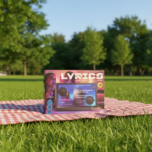 Haut-parleur sans fil avec <span class=keywords><strong>paroles</strong></span> flottantes, écran émotionnel, double haut-parleur, modes anti-bruit magnétiques, personnalisation Bluetooth - Product Image 5