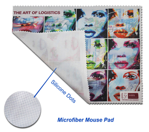 저렴한 가격 3 1 사용자 정의 광장 승화 마이크로 화이버 청소 천 Mousepad 컴퓨터 게임 책상 마우스 패드 - Product Image 3