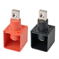Bornes 12V pour fils électriques 200A 3000W, barre omnibus en laiton M8, connecteur de sortie pour station de charge de batterie au lithium