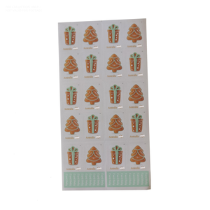 Timbres-<span class=keywords><strong>poste</strong></span> vintage australiens rares de Noël 2021 avec motifs de pain d'épices, 65 autocollants de livre de timbres-<span class=keywords><strong>poste</strong></span> australiens pour bureau - Product Image 2