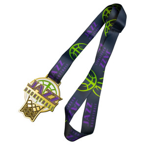 Fornitura di fabbrica in metallo artigianato Design personalizzato maratona nuoto Pentathlon moderno medaglia nordica combinata medaglia - Product Image 2