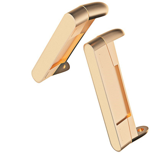 موصل حزام ساعة من الفولاذ المقاوم للصدأ لـ Fitbit <span class=keywords><strong>Versa</strong></span> 3/4، محول 20/22 ملم، إبزيم ساعة SEN1/2 لقطع غيار وإكسسوارات الساعات الذكية - Product Image 1