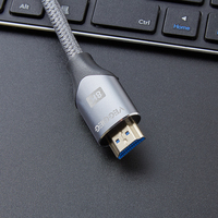 Câble HDMI tressé VegGieg haute vitesse 60 Hz pour TV mobile, vidéo 4K 8K 2.1, Ver20b, 1m 2m 3m 5m 8m 10m