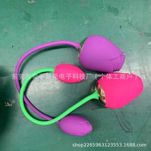 Vibrador Manxi Rose de Doble Cabeza con Alimentación USB, Juguete Sexual para la Masturbación Femenina y Masajes para el Orgasmo - Product Image 6