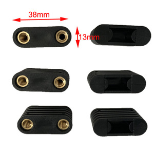 Insert de fixation à 2 trous avec écrou en laiton pour planche de paddle surf (SUP) – Accessoire de sport nautique - Product Image 3