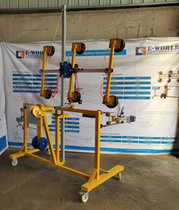 Venta de fábrica, máquina elevadora de succión de vidrio al vacío de 400KG, ventosa elevadora de vidrio con CE, <span class=keywords><strong>precio</strong></span> elevador de succión de vidrio al vacío - Product Image 6
