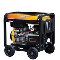YHS-OT-004 5,5 kW leise tragbarer Elektro-Gasgenerator angetriebene kleine tragbare Gasgeneratoren für zuhause
