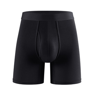 Calzoncillos Deportivos de Color <span class=keywords><strong>S</strong></span>ólido para Hombre, de Fibra de Bambú, Cintura Media, en Existencia del Fabricante - Product Image 5