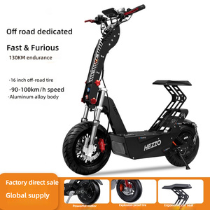 <span class=keywords><strong>Scooter</strong></span> <span class=keywords><strong>El</strong></span>étrico Off-Road de Alta Potência 5500W, Alcance de 150KM, 74V 34Ah, Pneus Off-Road, Dobrável e Portátil, Scooters <span class=keywords><strong>El</strong></span>étricos para Adultos - Product Image 4