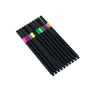 BECOL 10 couleurs, boîte en PVC, ensemble de stylos marqueurs à pointe souple, encre à base d'eau non toxique, ensemble de stylos pinceaux pour enfants - Product Image 4