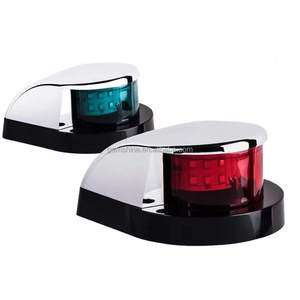 Gemshine Navigasyon Işığı 12V Su Geçirmez Kırmızı ve Yeşil LED Deniz Teknesi Ön Duba Lambası Deniz Malzemeleri için - Product Image 3