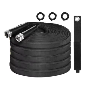 Mangueira de Jardim Telescópica de Alta Resistência 50 Pés, Mangueira de Irrigação Retrátil Macia para Jardim - Product Image 1