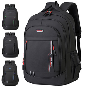 Aihuaoi Laptop <b>Backpack</b> Large Capacity <b>Men</b> Commuter Business Travel <b>Backpack</b> Oxford Cloth Shoulder Straps - Product Image 1