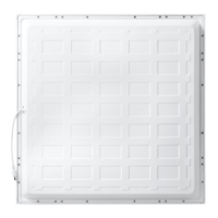 Panneau lumineux LED en aluminium DALI-2 à blanc réglable 60x60cm 30W 40W 3 couleurs SMD2835 avec CE RoHS ISO9001 pour atelier et hôpital