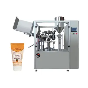 Rotary ultrasonic lip gloss tube filling and sealing machine plastic aluminum laminated tube filling machine