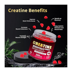 Private Label 5g <strong>Creatine</strong> Monohydrate Gummies 120ct Mixed Berry <strong>Flavor</strong> Workout Supplement Bulk <strong>Creatine</strong> Gummy for Athletes - Product Image 2