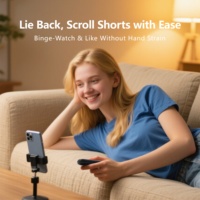 Télécommande universelle pour téléphone portable Redmi, flexible, rechargeable, avec fonction selfie stick et caméra