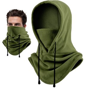 Cagoule JX personnalisée en polaire épaisse coupe-vent pour l'hiver, cache-cou, <span class=keywords><strong>masque</strong></span> facial unisexe pour la pêche et les sports de plein air - Product Image 2