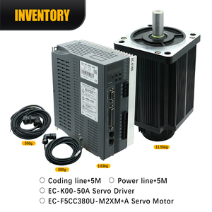 Poland Stock 3.8KW 15Nm 130mm 2500RPM High <b>Torque</b> RS485 Modbus Communication 220V AC Motor <b>Set</b> for Industrial CNC - Product Image 3