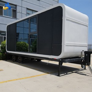 Lussuosa Casa Container Moderna Rotonda <span class=keywords><strong>Stile</strong></span> Apple con Design Smontabile e Bagno in <span class=keywords><strong>Stile</strong></span> Apple per Hotel, Realizzata in Acciaio - Product Image 5