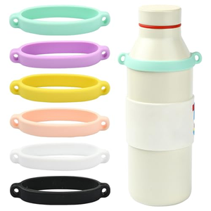 Sangle universelle en silicone pour bouteille d'eau, bandoulière réglable, cordon antidérapant, poignée adaptée aux gobelets de 8 à 40 oz, accessoires pour tasses - Product Image 1