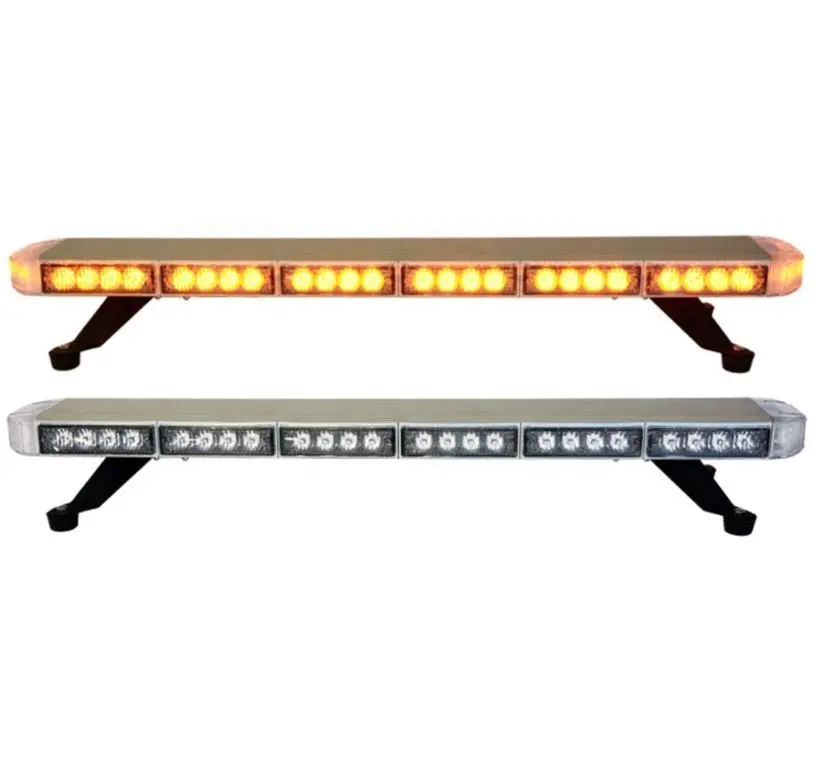 3 watt LED amber çatı üst montaj İnce beacon ağır kamyon amber strobe mini bar araba yanıp sönen işaret ışığı strobe mini lightbar
