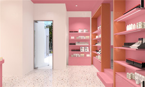 Design d'intérieur moderne pour magasin de produits médicaux, décoration tendance pour boutique de soins de la peau, aménagement personnalisé de mobilier de <span class=keywords><strong>pharmacie</strong></span> - Product Image 4