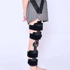 Soporte Ortopédico para Rodilla con Cierre Magnético, Soporte de Rodilla Articulado de Aluminio con Ángulo Ajustable - Product Image 1