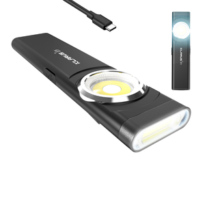 Đầy Màu sắc xách tay LED <span class=keywords><strong>Torch</strong></span> USB Type-C sạc mini hợp kim nhôm Đèn pin Pocket Clip IP68 huỳnh quang cho cắm trại - Product Image 2