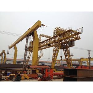 Cao su tyred giàn cần cẩu 20ton U mô hình cầu chùm phóng giàn cần cẩu cho đường sắt nhẹ Trans than xử lý giàn cần cẩu - Product Image 6