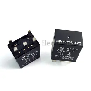 Electronic component electromagnetic automobile relay 12VDC 5PIN 35A DIP G8V-1C7T-R-DC12 relay module