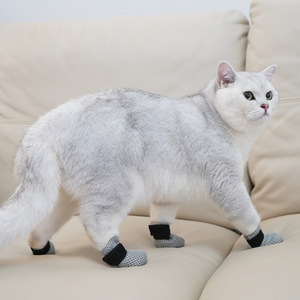 Chongtapet Dog <b>Cat</b> Paw Covers Breathable Mesh Indoor Anti <b>Scratch</b> Pet Shoes For Corgis And <b>Cats</b> - Product Image 4