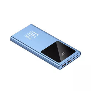 PD 66W Fast Charge Built-in Cable Digital Display 10000/20000mAh Power Bank External Battery/Charger for Promotion Gifts/Daily